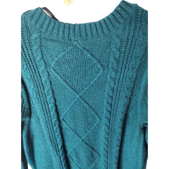 Torrid At the Knee Cotton Acrylic Cable Dress, Botanical Garden, NWT, 2X - Picture 4 of 6